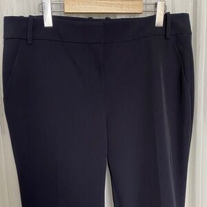 Judith & Charles Classic Dark Blue  Women's Ankle Pants Made in Canada Size 12